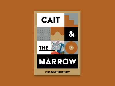 Cait & The Marrow Posters band grid music posters print