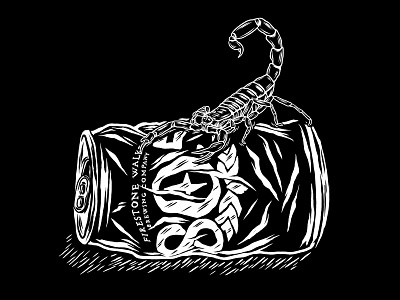 CRUSHED CAN - 805 BEER art branding design graphic design illustration logo mexico skull traditional ui vintage