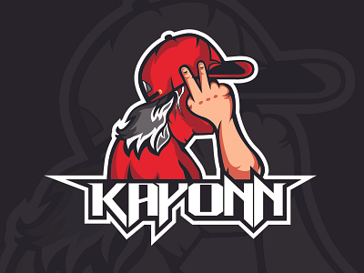 Kayonn Mascot Logo animation branding illustration logo mascot logo proccreate