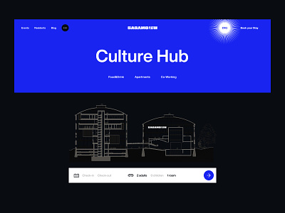 SAGAMO PLATFORM | Culture Hub black branding clean design logo minimal typography ui ux web