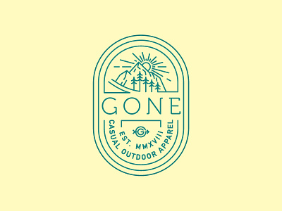 Gone Shirt/Badge