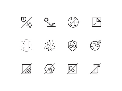 Cleaner/Protectant Icon Set