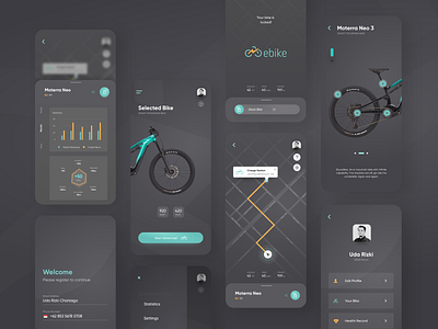 Smart Bike - UI Exploration #2