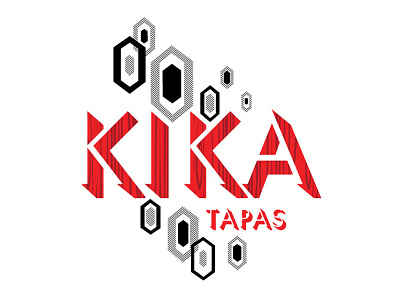 Kika Logo business cards cambridge kendall sq logo menus parallax restaurant signage website