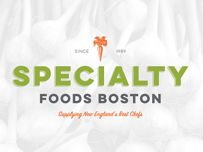 Specialty Foods Boston Logo logo produce restaurant specialty foods