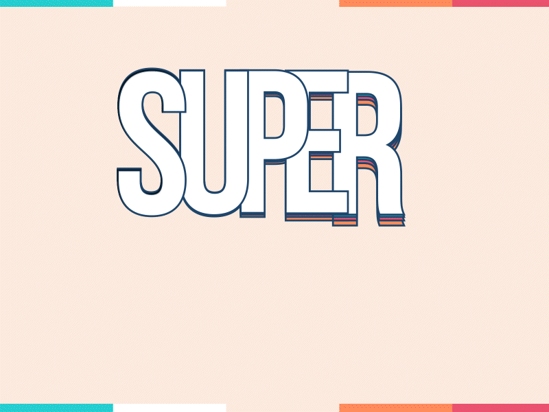 Super after effects aftereffects animatedgif animation gif motion graphics motiongraphics quote super type typeanimation
