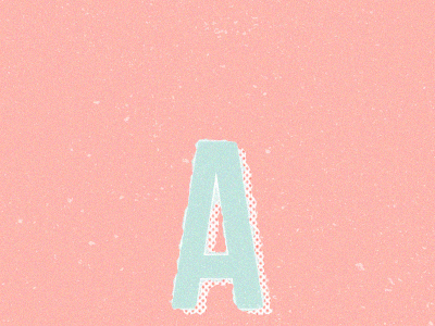 ABC aftereffects animation gif letters motion graphics type typeanimation