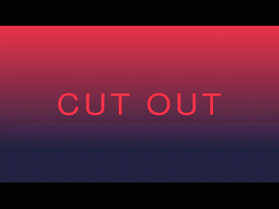 Cut out after effects aftereffects animatedgif animation gif gredient motion graphics