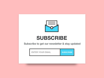 Subscribe form form minimalism simple subscribe ui ux web