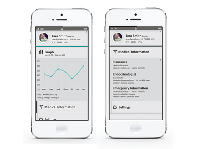 Diabetic Tester App app apple design diabetes iphone5 ui