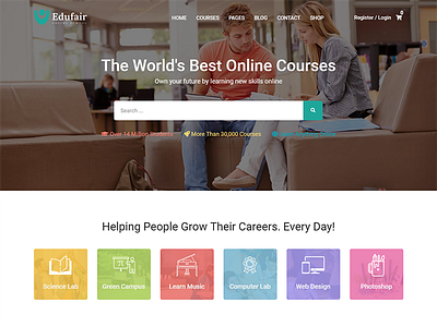Edufair - Multipurpose WordPress Theme For Education