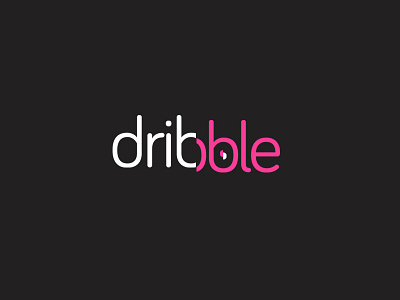 Dribble design dribble logotype