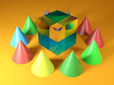 Fun Color Cube 3d