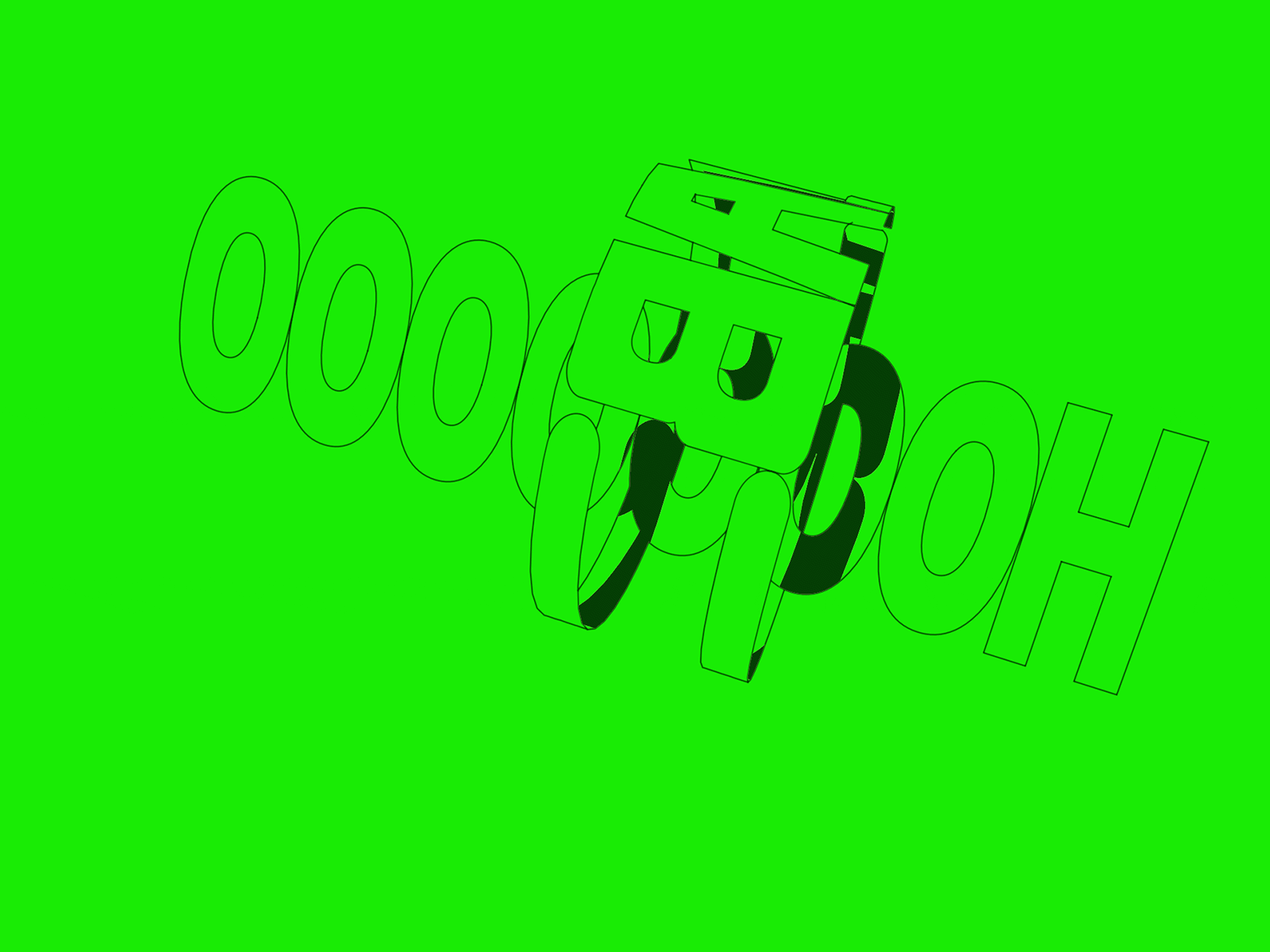 oooooooh lab logo text typography