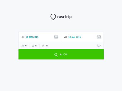 nextrip search clean design flat icon interface ui web website widget