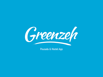 Greenzeh branding design lettering logo type