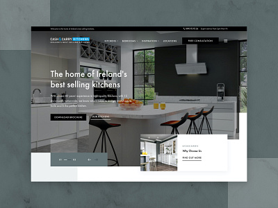 Cash & Carry Kitchens — Website Redesign