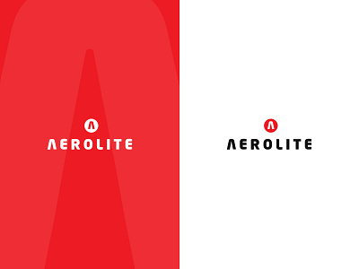 Daily Logo Challenge. Day 1. Aerolite. aerolite brand brand and identity color daily challenge daily logo daily logo challenge day 1 design graphic design illustration logo logomark red ui