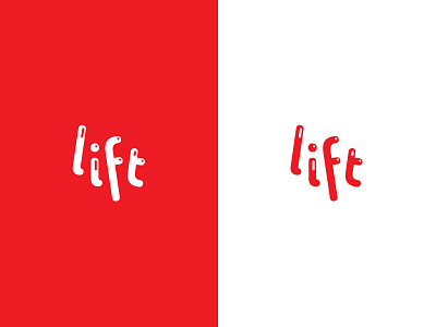 Daily Logo Challenge. Day 2. Lift. (Second) brand brand and identity branding color daily logo challenge dailyui day2 design desktop graphic design icon identity illustration lift logo red simple ui vector