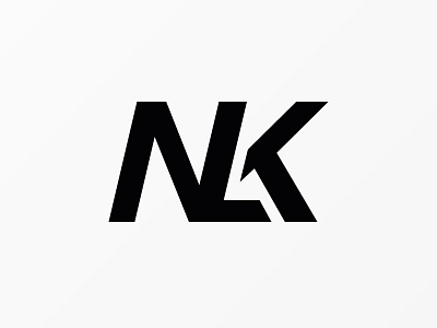 NLK logo brand font letter logo logos marks monogram symbol symbols type typo typography