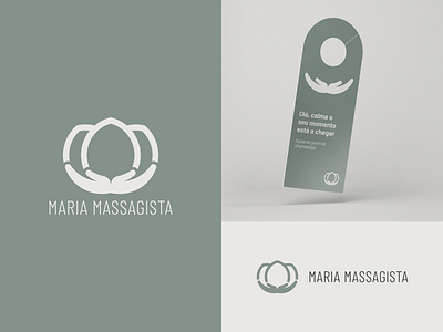 Identity Design for Maria Massagista branding design graphic design logo