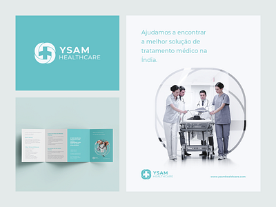 Identity Design Ysam Healthcare branding design graphic design healthcare identity design logo tourism