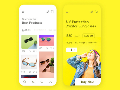 E-Commerce App Interface