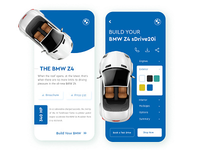 Car App Interface app bmw bmw app bmw car branding car car app customize design minimal typography ui ux web website websites