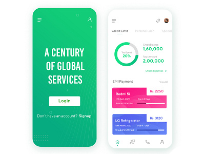 Finance App Interface