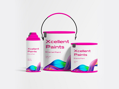 Paint Packaging design