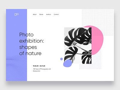 Exploration / Daily UI abstract abstraction art concept dailyui design landing page minimalism minimalistic purple vivid colors