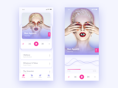 Music player app design ios app music player sketch ui ux