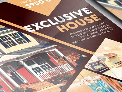 Real Estate - Flyer PSD Template