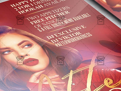 After Work Madness - Flyer PSD Template party flyer
