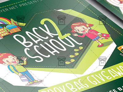 Back to School - Flyer PSD Template school night