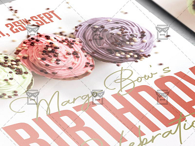 Happy Birthday Celebration - Flyer PSD Template happy birthday event