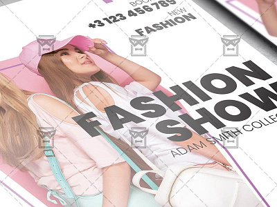 Fashion Show - Flyer PSD Template sale flyer