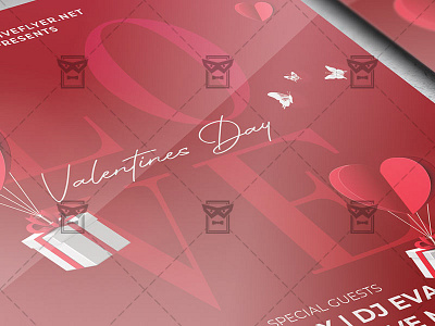 Valentines Day - Flyer PSD Template celebration of love love party love party flyer romantic flyer speed date speed dating valentine flyer valentines day valentines day celebration valentines party