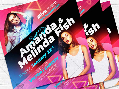 Latin Party - Flyer PSD Template