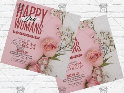 Happy International Womans Day - Flyer PSD Template