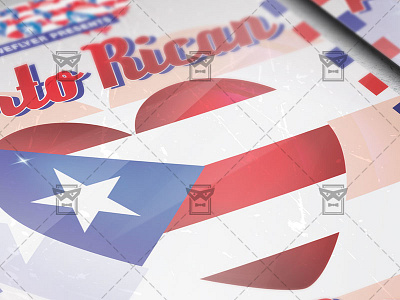 Puerto Rican Parade Flyer - Community A5 Template