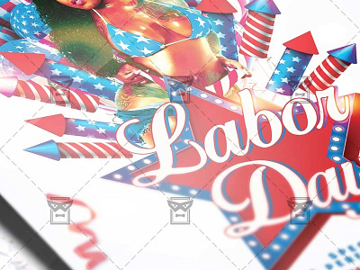 Labor Day Flyer - Seasonal A5 Template