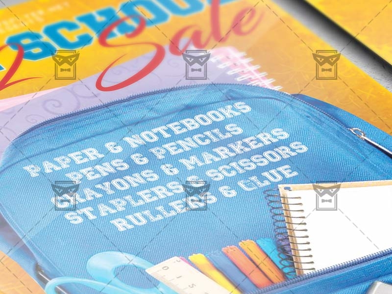 Back To School Night Flyer - array back 2 school sale flyer seasonal a5 template by exclusive flyer rh dribbble com