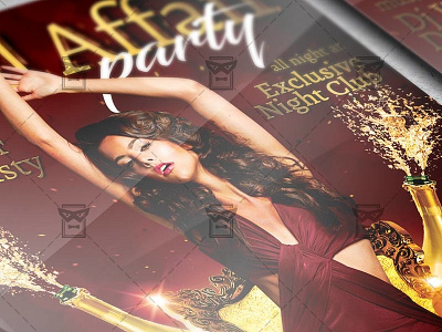 Royal Affair Flyer - Club A5 Template anniversary flyer design birthday flyer king night lounge club lounge night flyer royal affair flyer royal flyer design vip vip party flyer