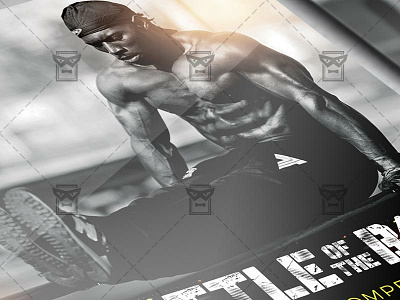 Battle of the Bars Flyer - Sport A5 Template
