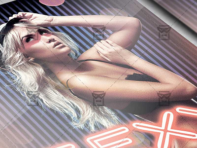 Sexy Blondes Party Flyer - Club A5 Template
