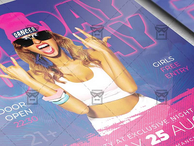 Sunday Funday Night - Club A5 Template