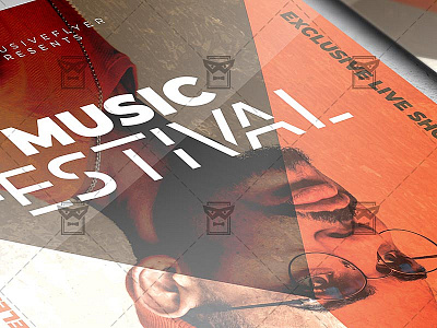 Music Festival - Club A5 Template