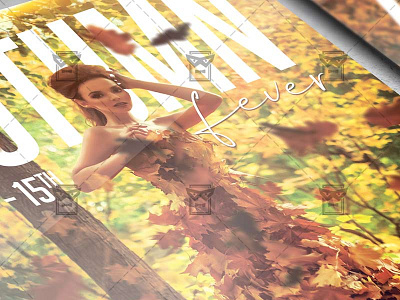 Autumn Fever Flyer - Seasonal A5 Template