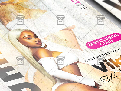 Twerk Affair Flyer - Club A5 Template